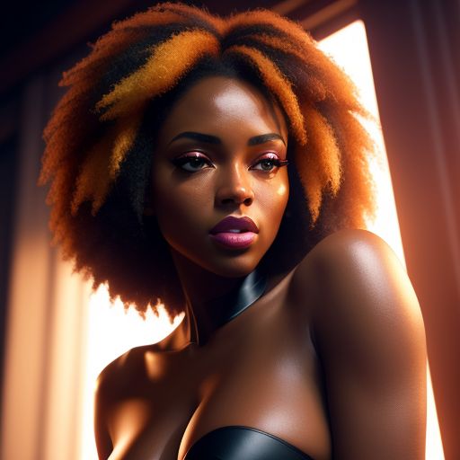 sexy natural black girl 