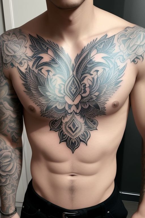 Cover up chest\n