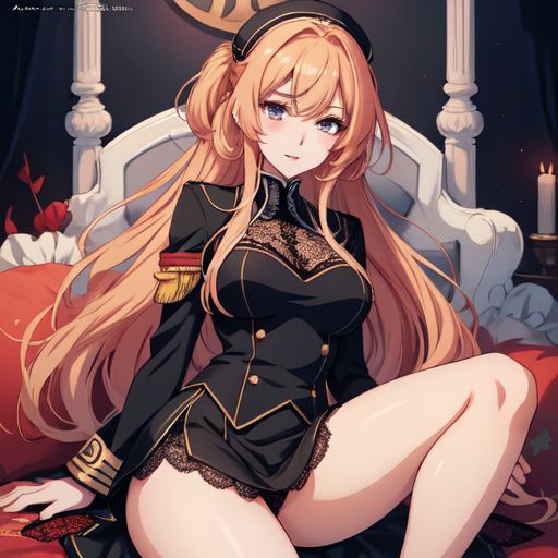 beautiful sexy girl black lace uniform high quality 