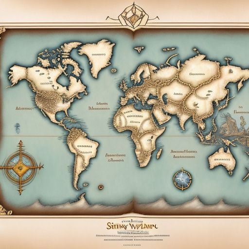 fantasy world map of disney character simba kingdom map wirh avatars, alan lee style , fantasy world map, highly detailed digital painting, fantasy art, map illustration, 8k