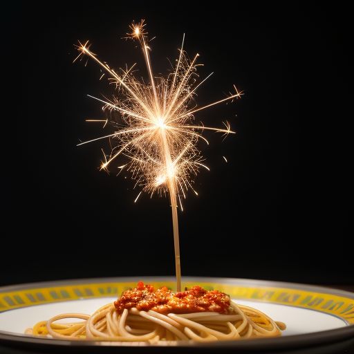 I test fired my spaghetti sparkler today. Spectacular results!