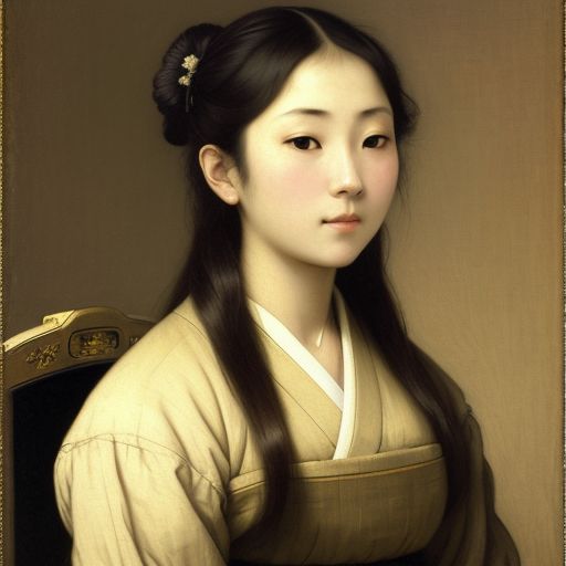 a pretty Japanese girl