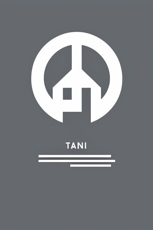 think tank for AI, minimal, vector 