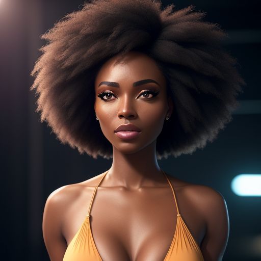 sexy natural black girl 